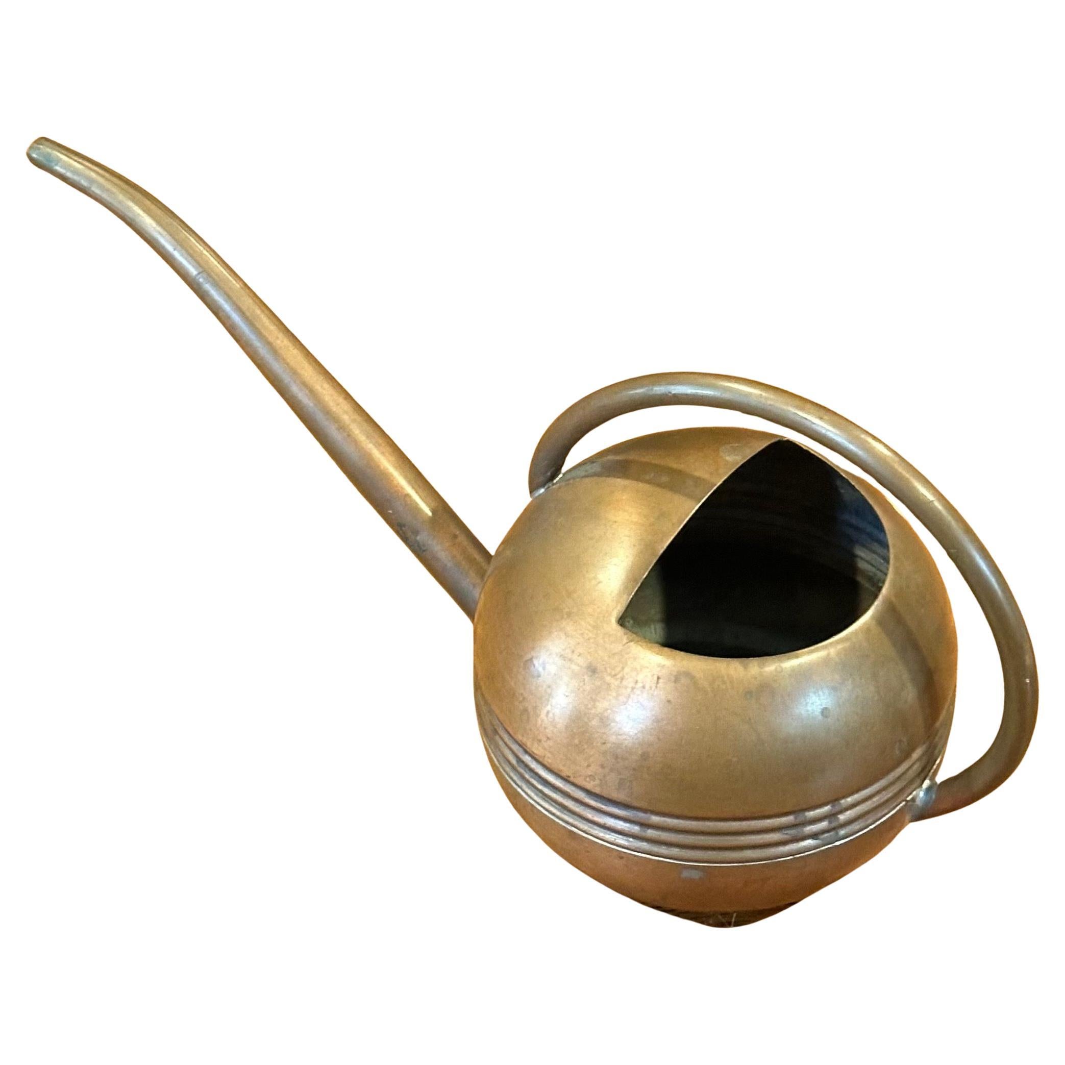 Kleine Vintage Copper Watering Can (Moderne der Mitte des Jahrhunderts) im Angebot