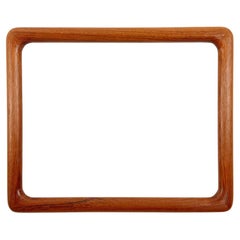 Small Vintage Danish Teak Picture Frame