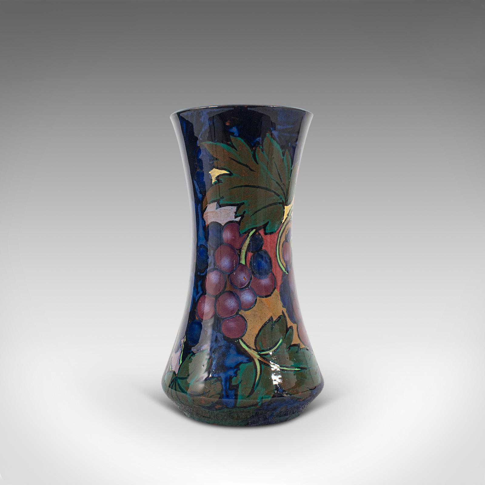 Small Vintage Decorative Vase, English, Ceramic, Baluster, Display, circa 1930 For Sale 1