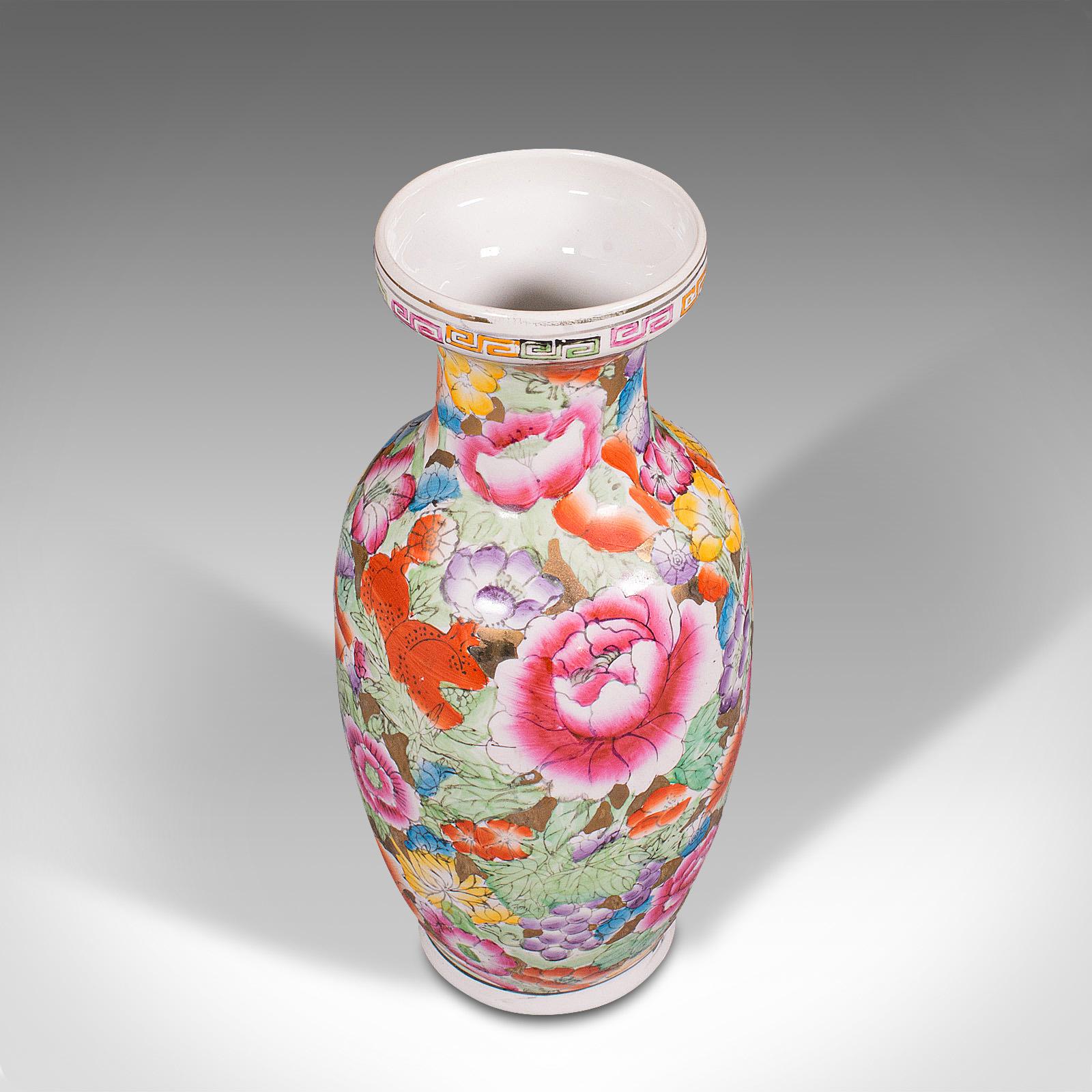 Small Vintage Display Vase, Chinese, Posy, Baluster Urn, Mid 20th Century, 1950 3