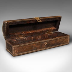 Small Vintage Dome Topped Box, Indian, Desk Tidy, Pen Case, Art Deco, circa 1940