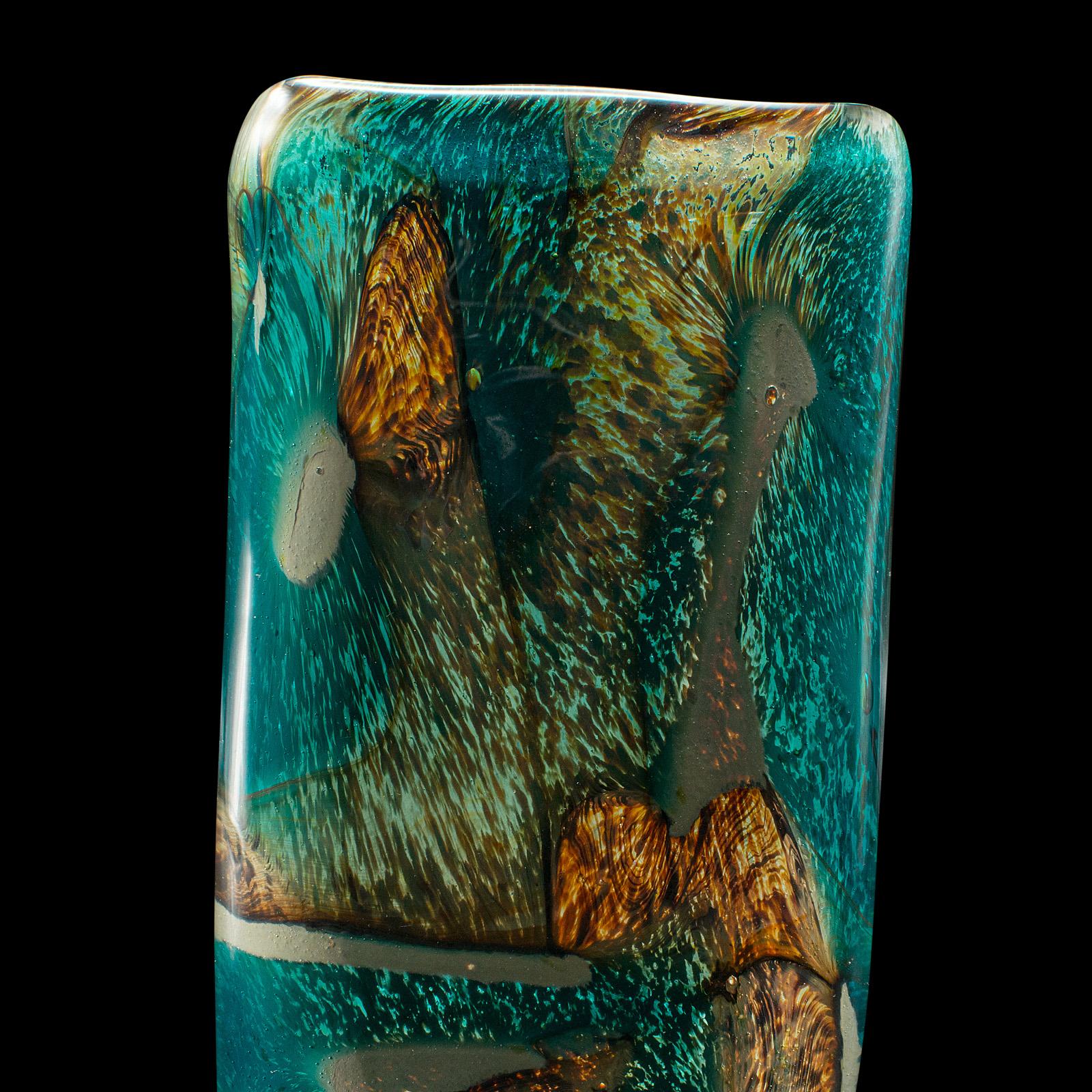Petit vase à fleurs maltais, verre d'art, manches à fleurs, porte-théière en vente 4