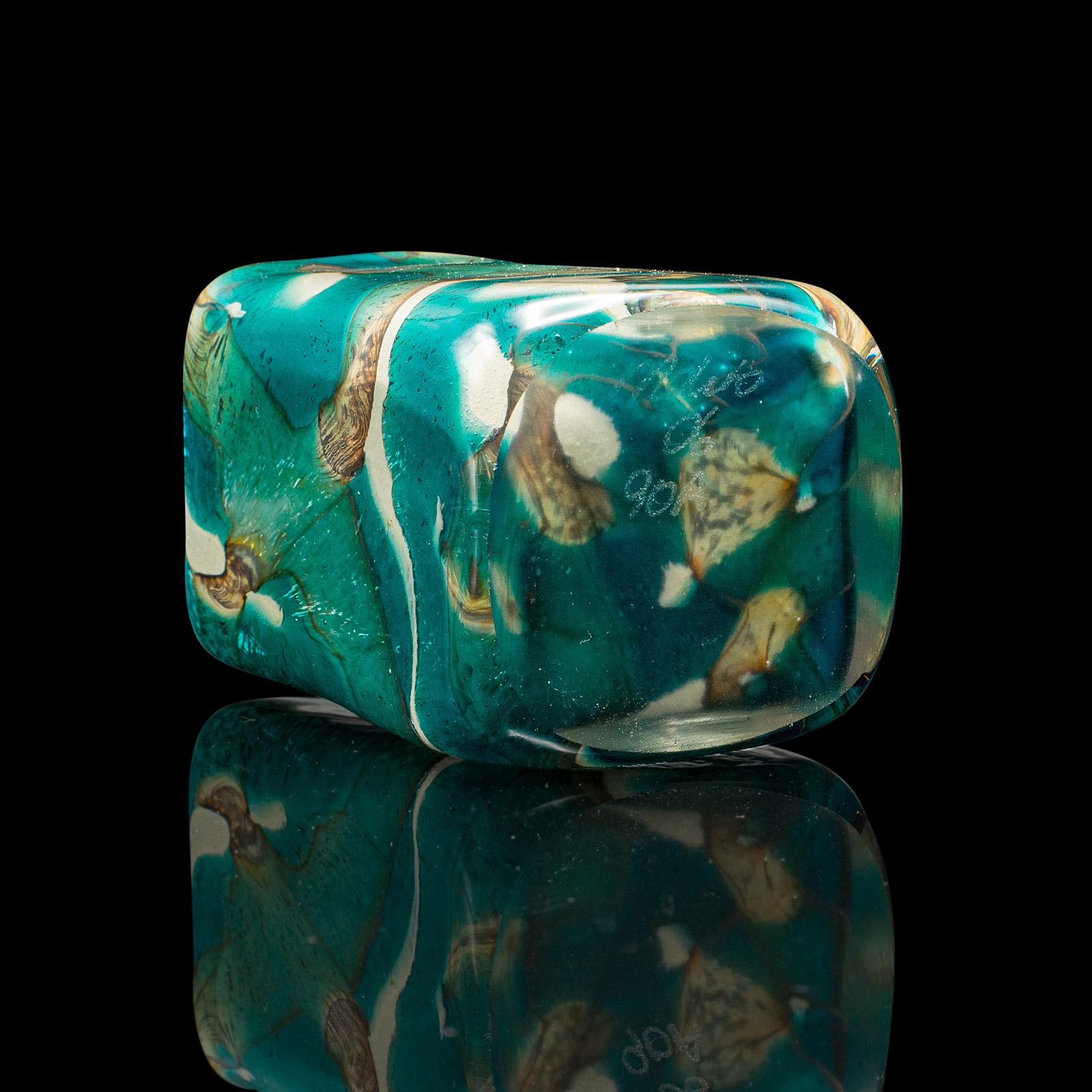 Verre d'art Petit vase à fleurs maltais, verre d'art, manches à fleurs, porte-théière en vente