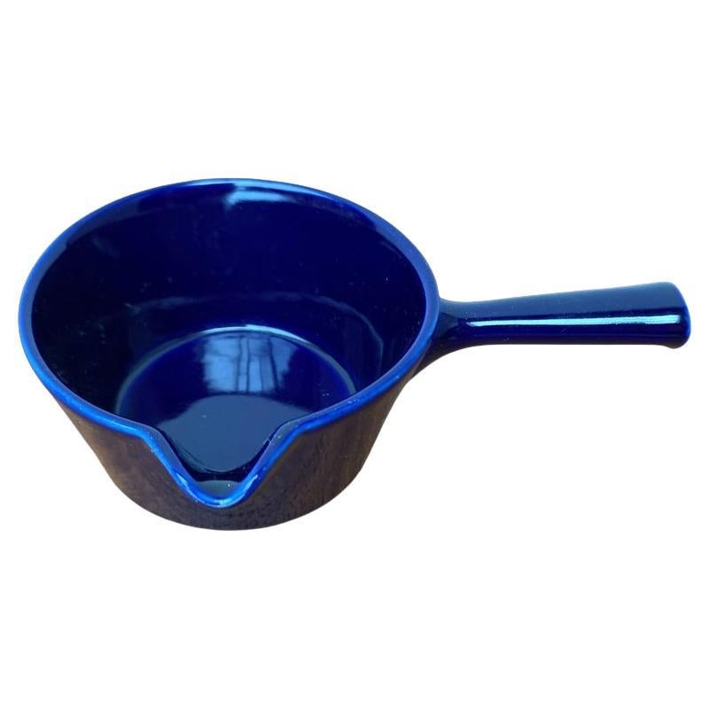 Small Vintage German Dark Blue Ceramic Bowl from Schönwald, 1970s