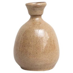 Small Vintage Hand-Painted Ceramic Vase – Spain, Circa 1950