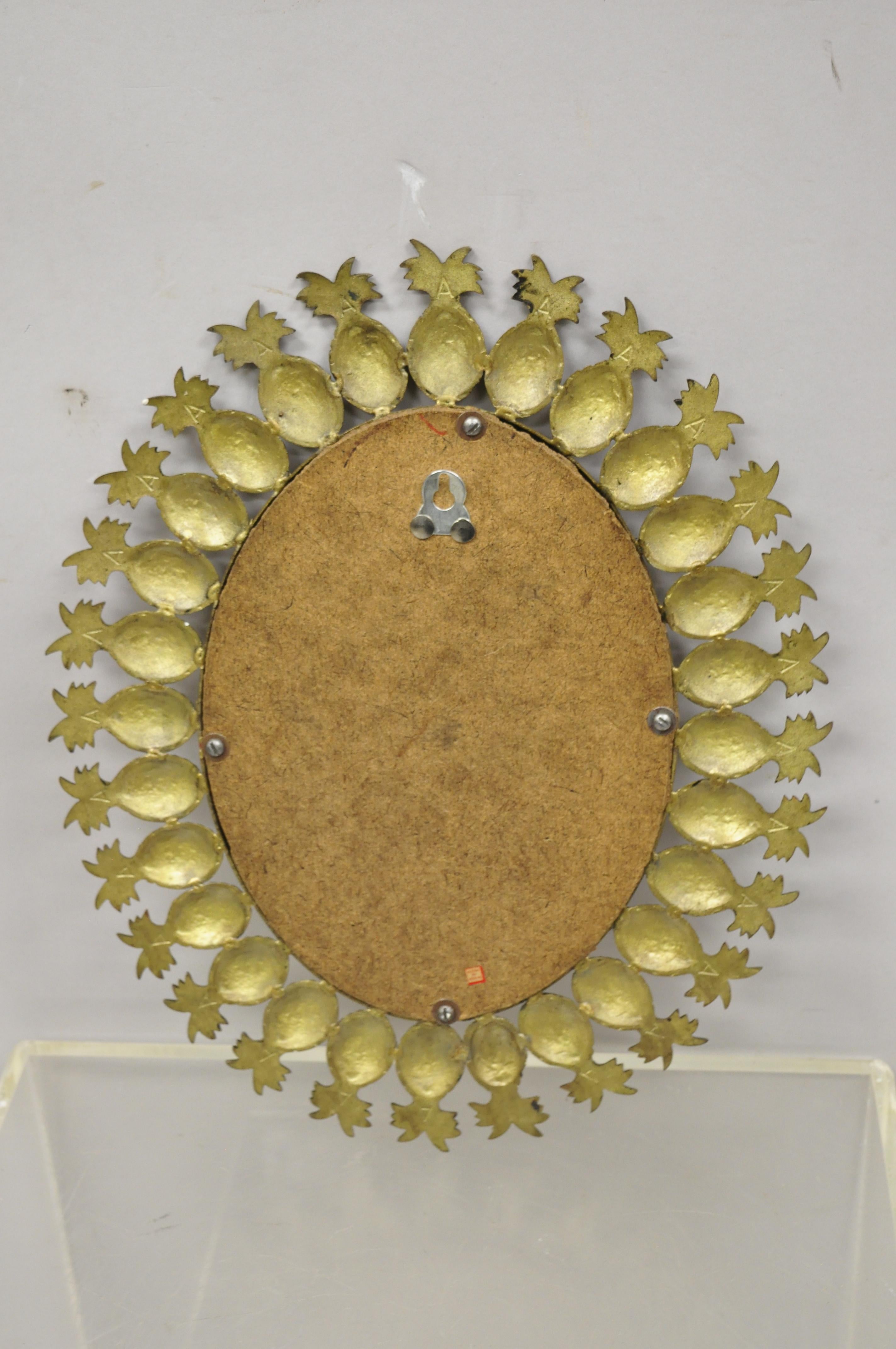 pineapple wall mirror