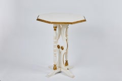 Small Vintage Octagon Side Table