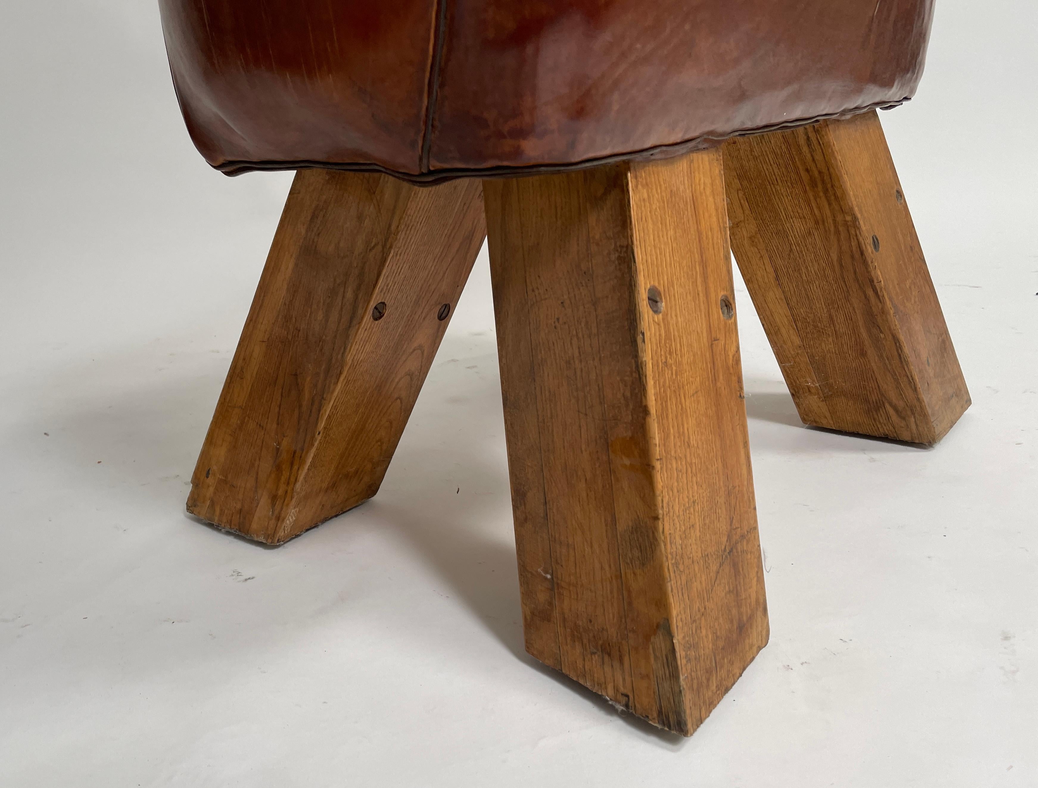 Mid-20th Century Small Vintage Pommel Horse For Sale