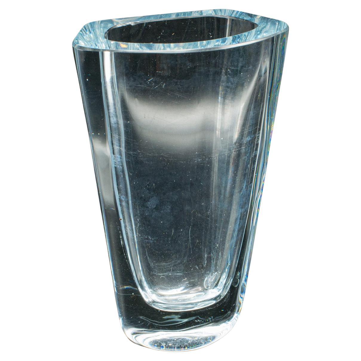 Petit vase Posy suédois, scandinave, verre d'art, pot à fleurs, Art Déco en vente