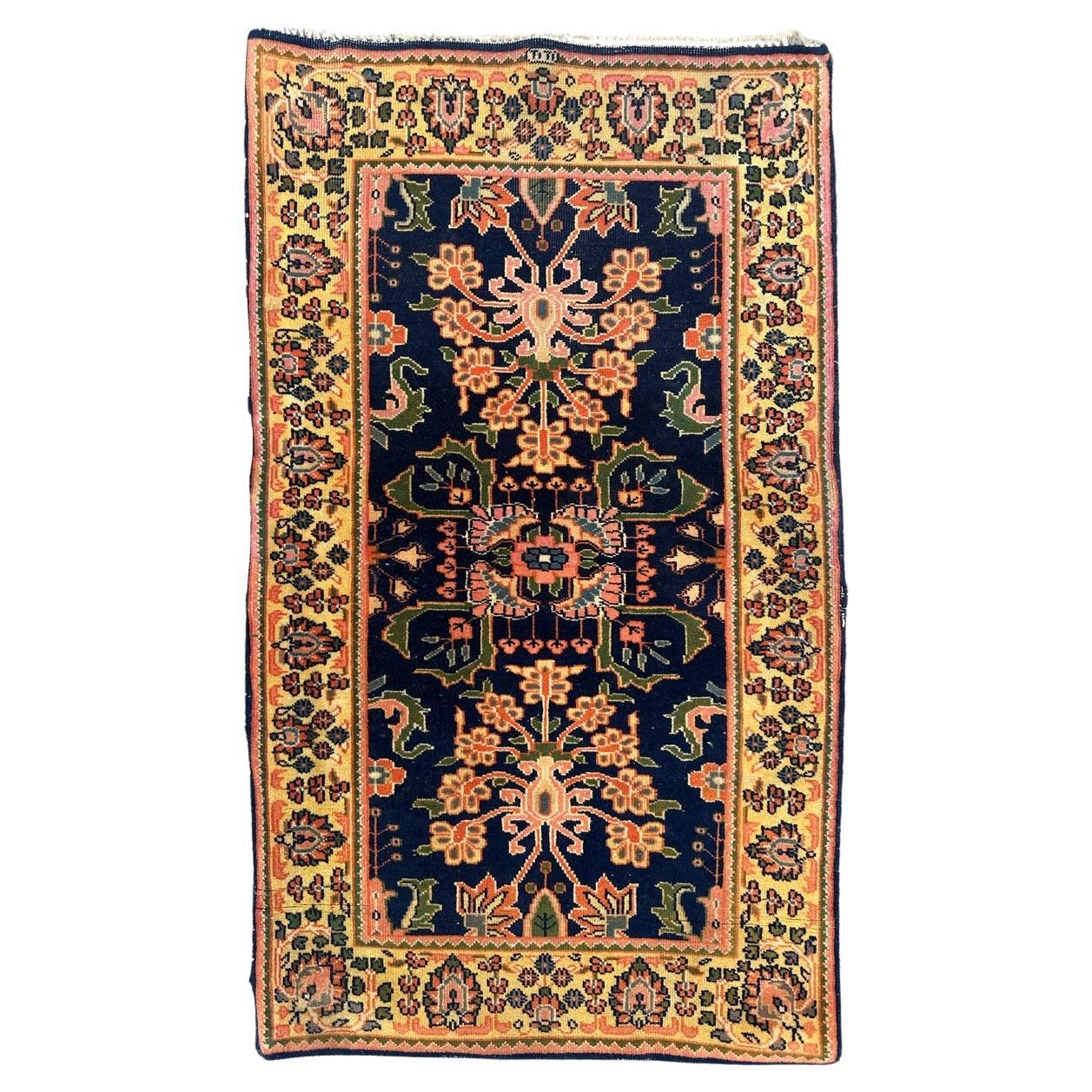 Small Vintage Sarouk rug