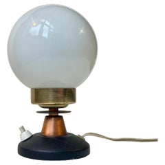 Small Vintage Scandinavian Space Bug Table Light by Voss, 1960s