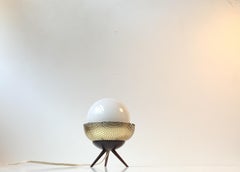 Small Vintage Scandinavian UFO Table Light, 1960s
