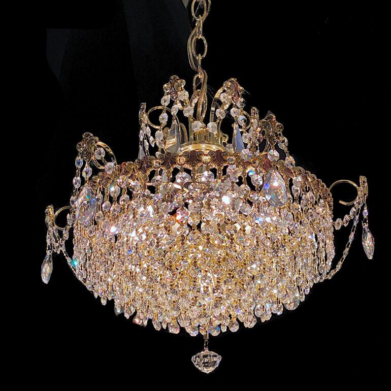 vintage schonbek chandelier