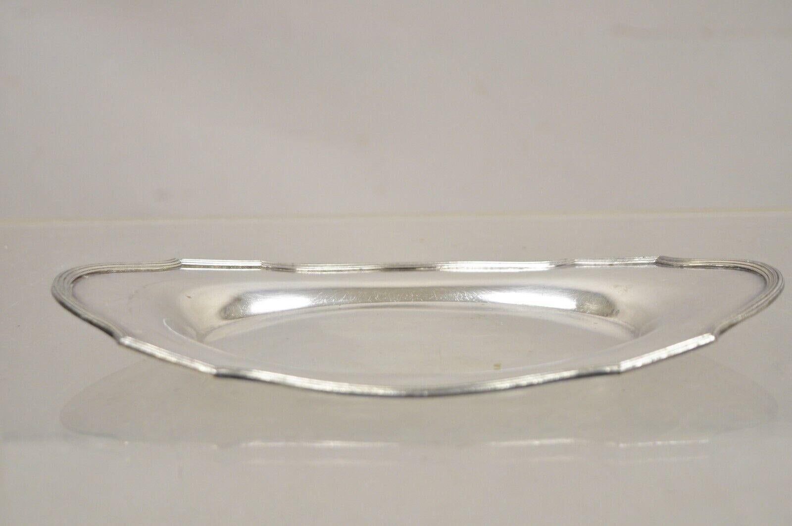 Small Vintage Silver Plated English Edwardian Style 10