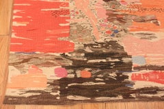 Vintage Swedish Tapestry Signed Margareta Hallek.4 ft x 5 ft