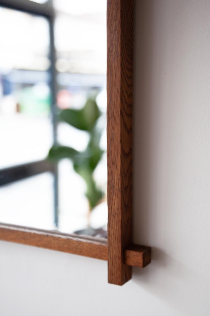 Mid-Century Modern Small Wall Mirror by Fröseke, Mid Century Danish  For Sale