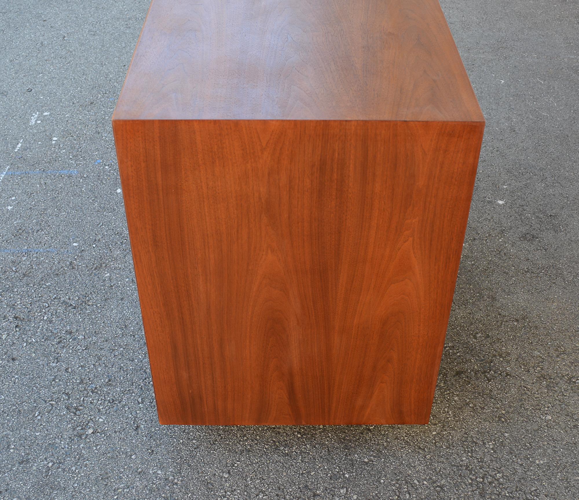 Small Walnut Dresser by John Kapel for Glenn of California For Sale 1