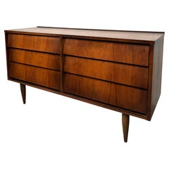 Mid-Century Modern Walnut Dresser