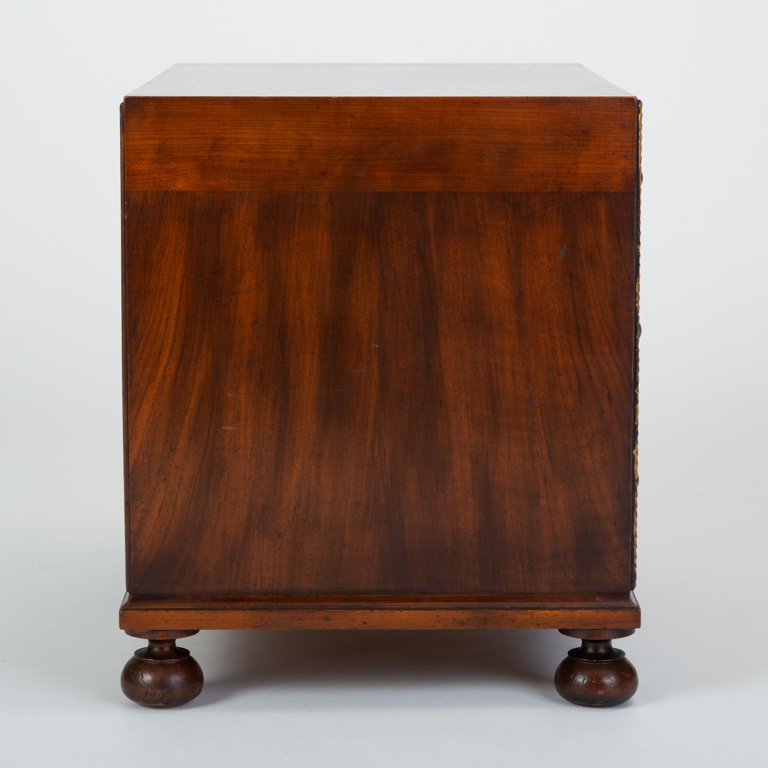 Small Walnut Dresser in Spanish Revival Style by John Widdicomb 4