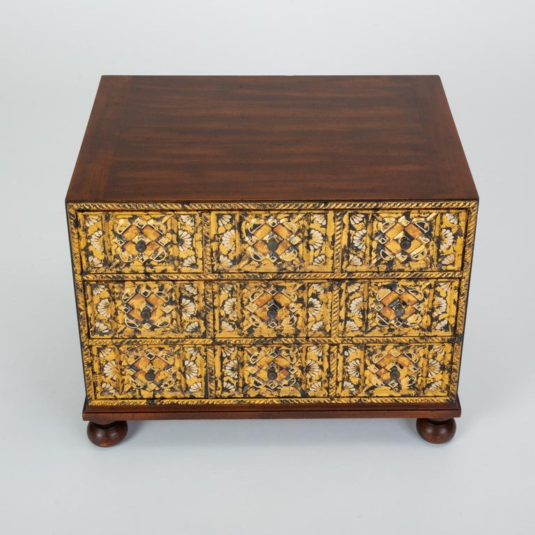 Small Walnut Dresser in Spanish Revival Style by John at 1stDibs spanish style dresser
