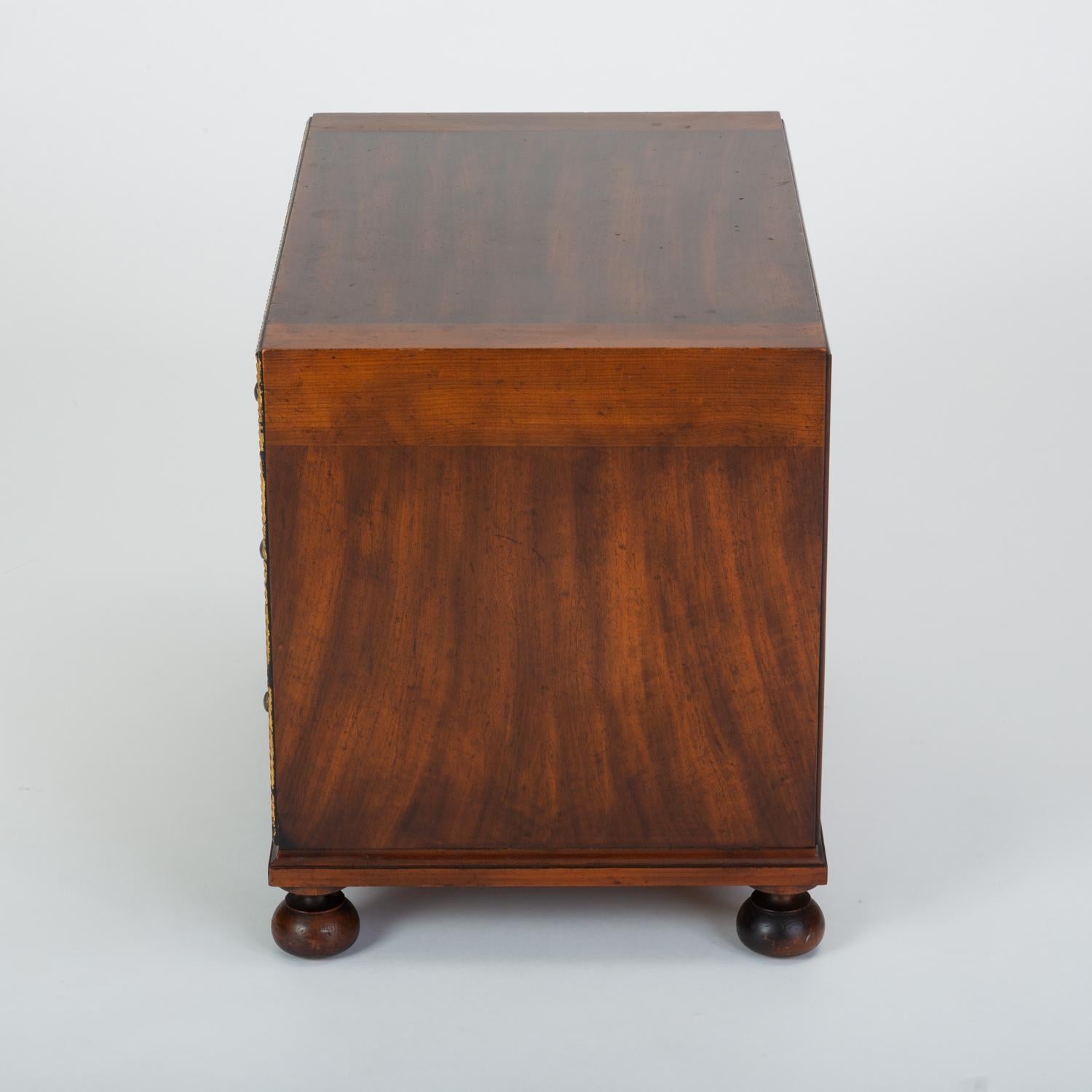 20th Century Small Walnut Dresser in Spanish Revival Style by John Widdicomb
