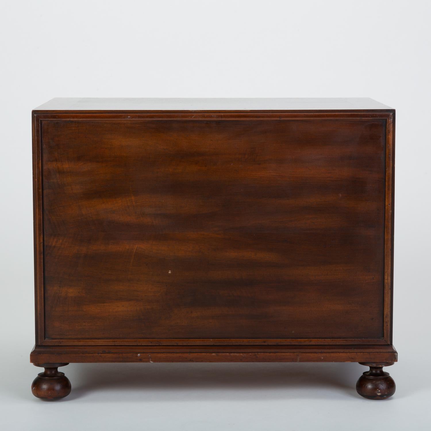 Small Walnut Dresser in Spanish Revival Style by John Widdicomb 1