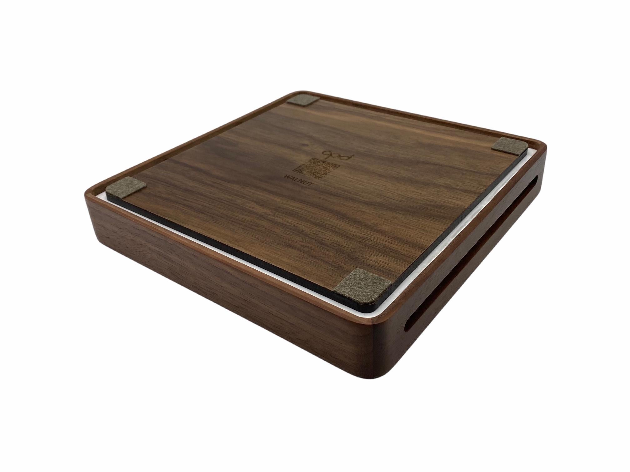 Brazilian Square Tray by Gisela Simas: Modern Form, Versatile Function For Sale