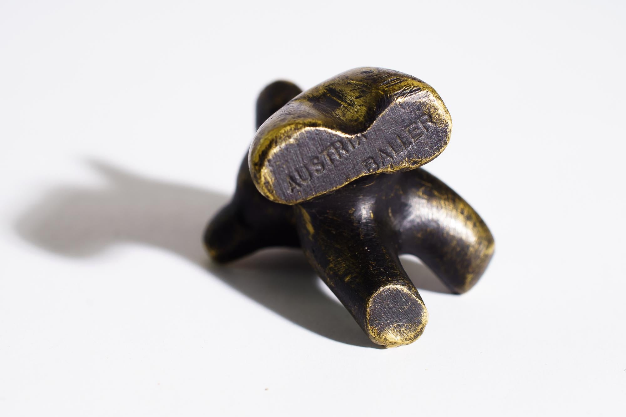 Small Walter Bosse Bear Figurine Around 1950s In Good Condition In Wien, AT