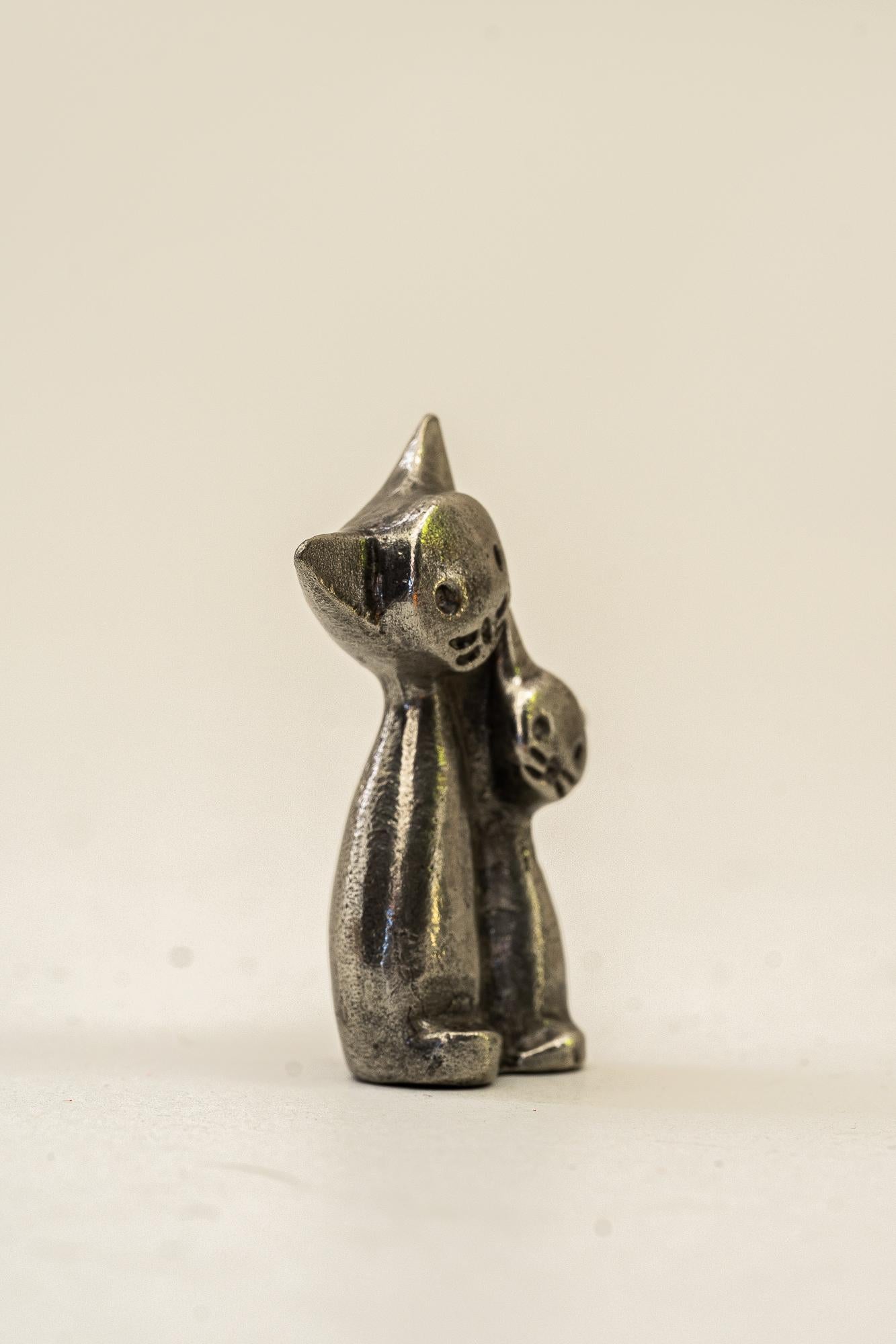 Small Walter bosse cat figurine around 1950s
Brass, Nickel - plated
Original condition.