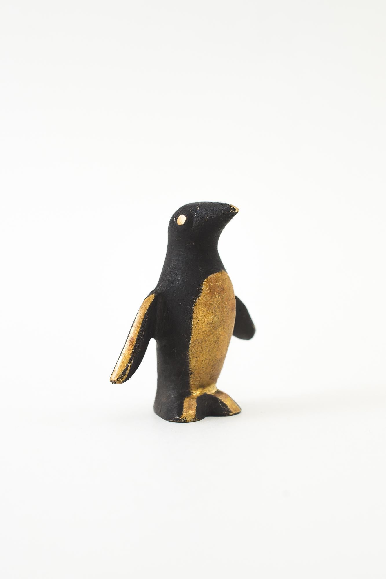 Figurine pingouin Walter Bosse vienne vers 1950 ( Marqué )
État original.