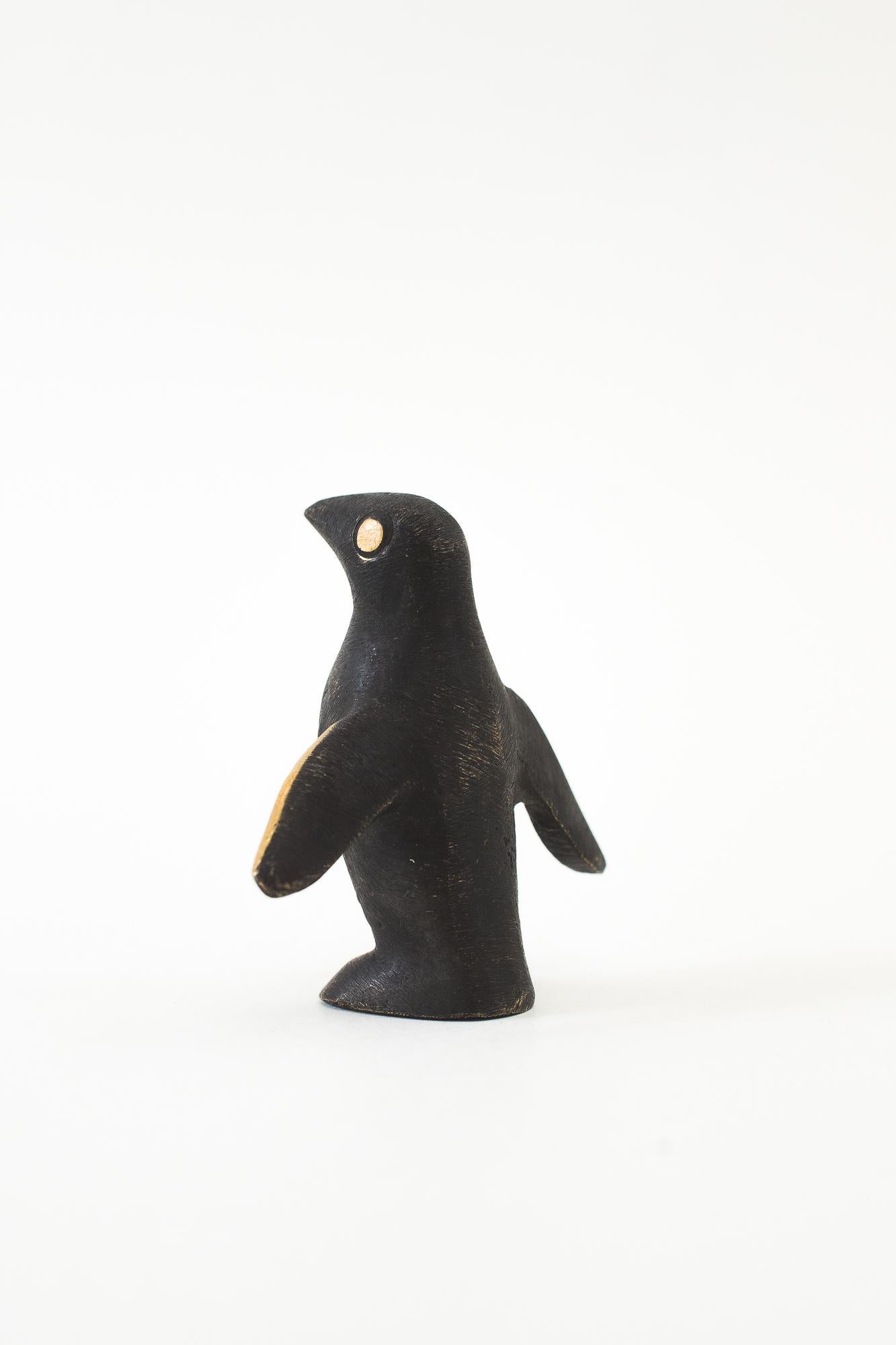 Autrichien Petite figurine de pingouin Walter Bosse Vienne vers les années 1950 ' Marquée ' en vente