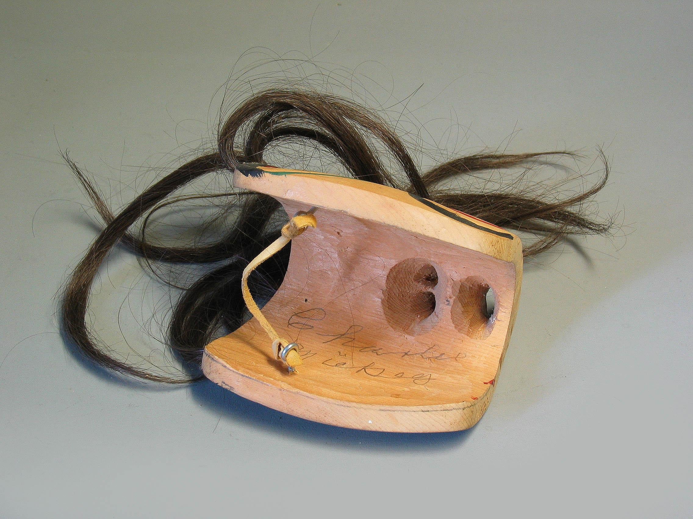 Small Warrior Spirit Mask, Northwest Coast by Charlie Mickey, Nootka Nation In Good Condition For Sale In Ottawa, Ontario