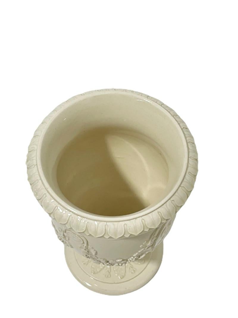 20th Century Small Wedgwood Creamware Vase, England
