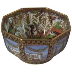 Achteckige Wedgwood Fairyland-Lüster-Schale "Dana"