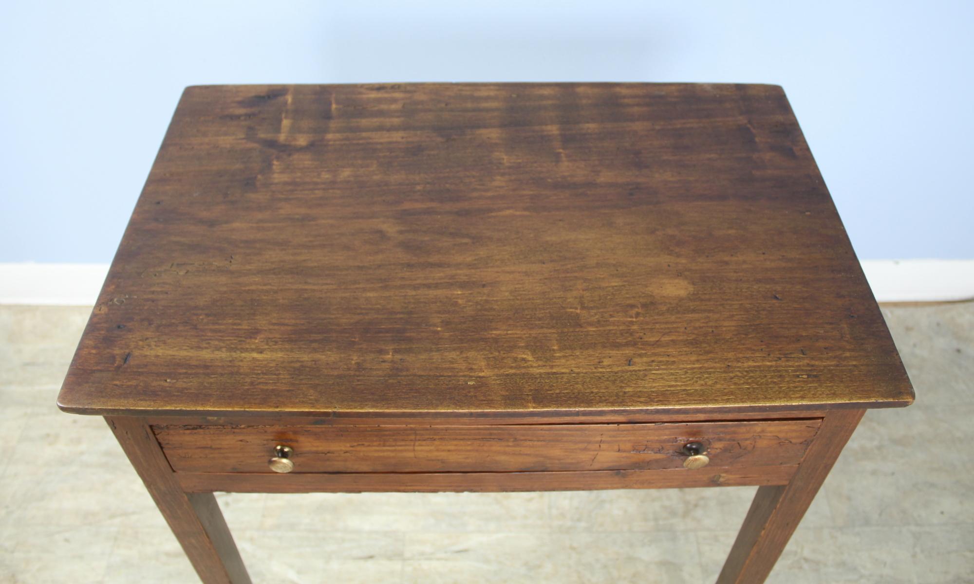 Small Welsh Fruitwood Side Table 2