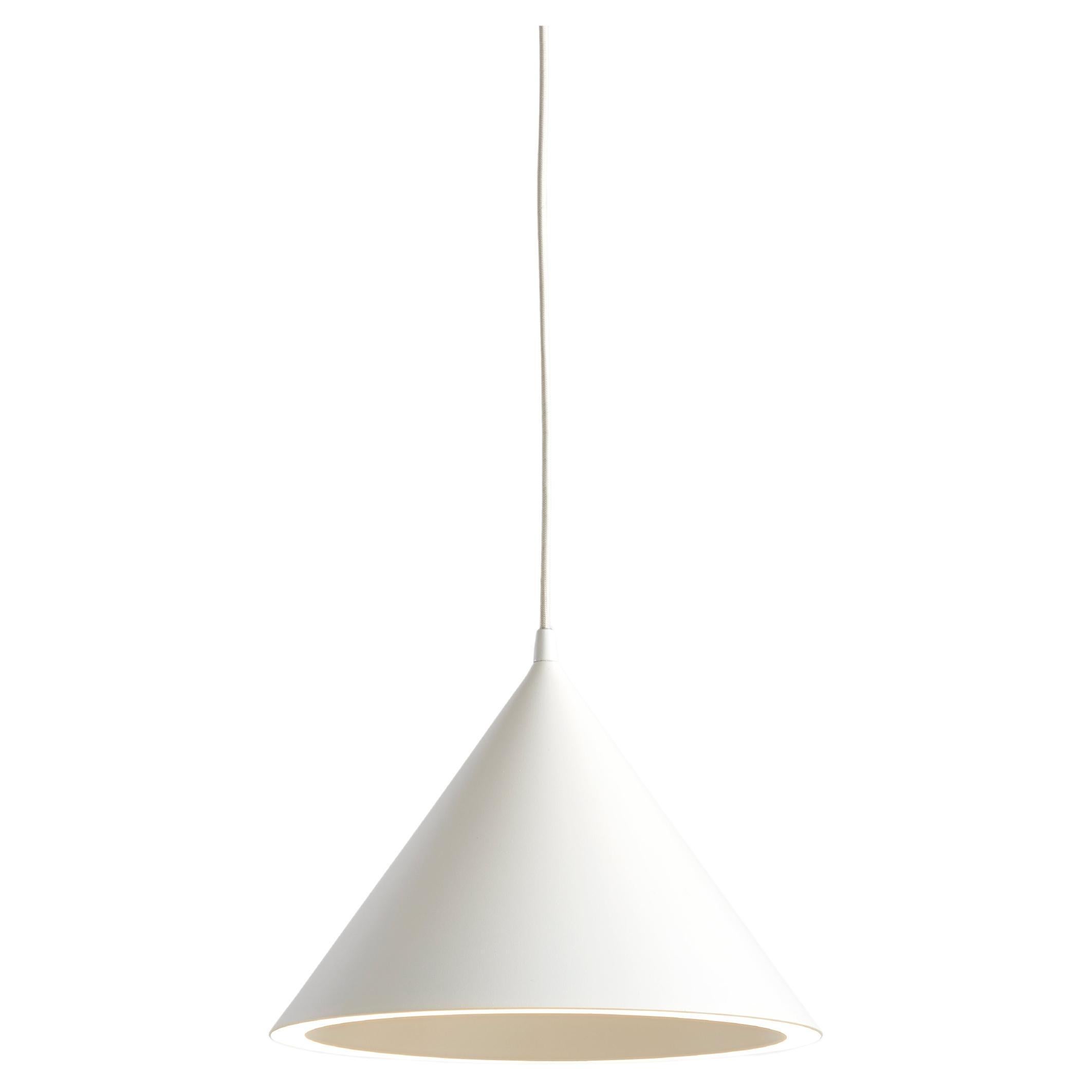 Small White Annular Pendant Lamp by MSDS Studio