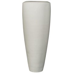 Small White Obice Vase