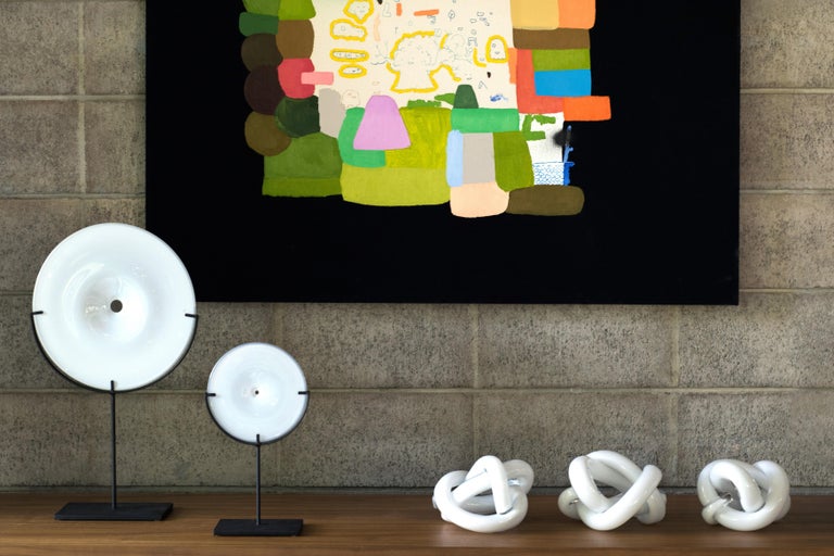 Sklo Pool Small White Pool Sculpture by SkLO For Sale at 1stDibs