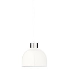 Petite lampe à suspension ronde blanche