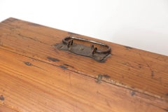 Small Wood French Trunk