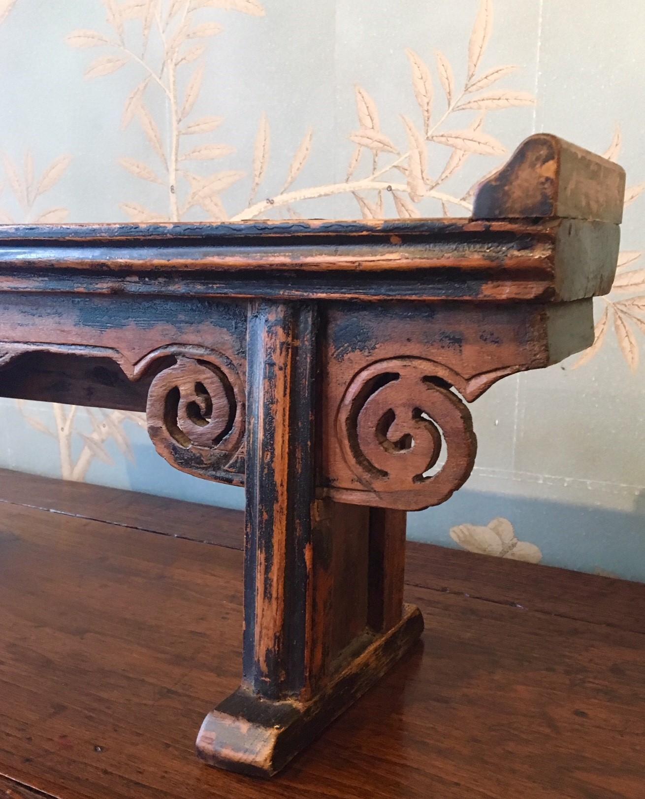 small wooden altars