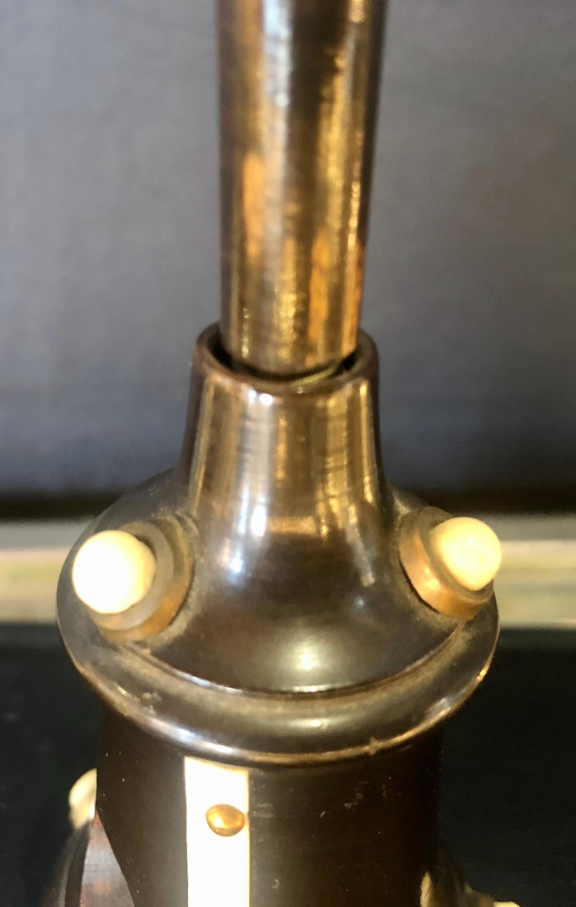 20th Century Small Wooden Antique Bell Cigar Cutter