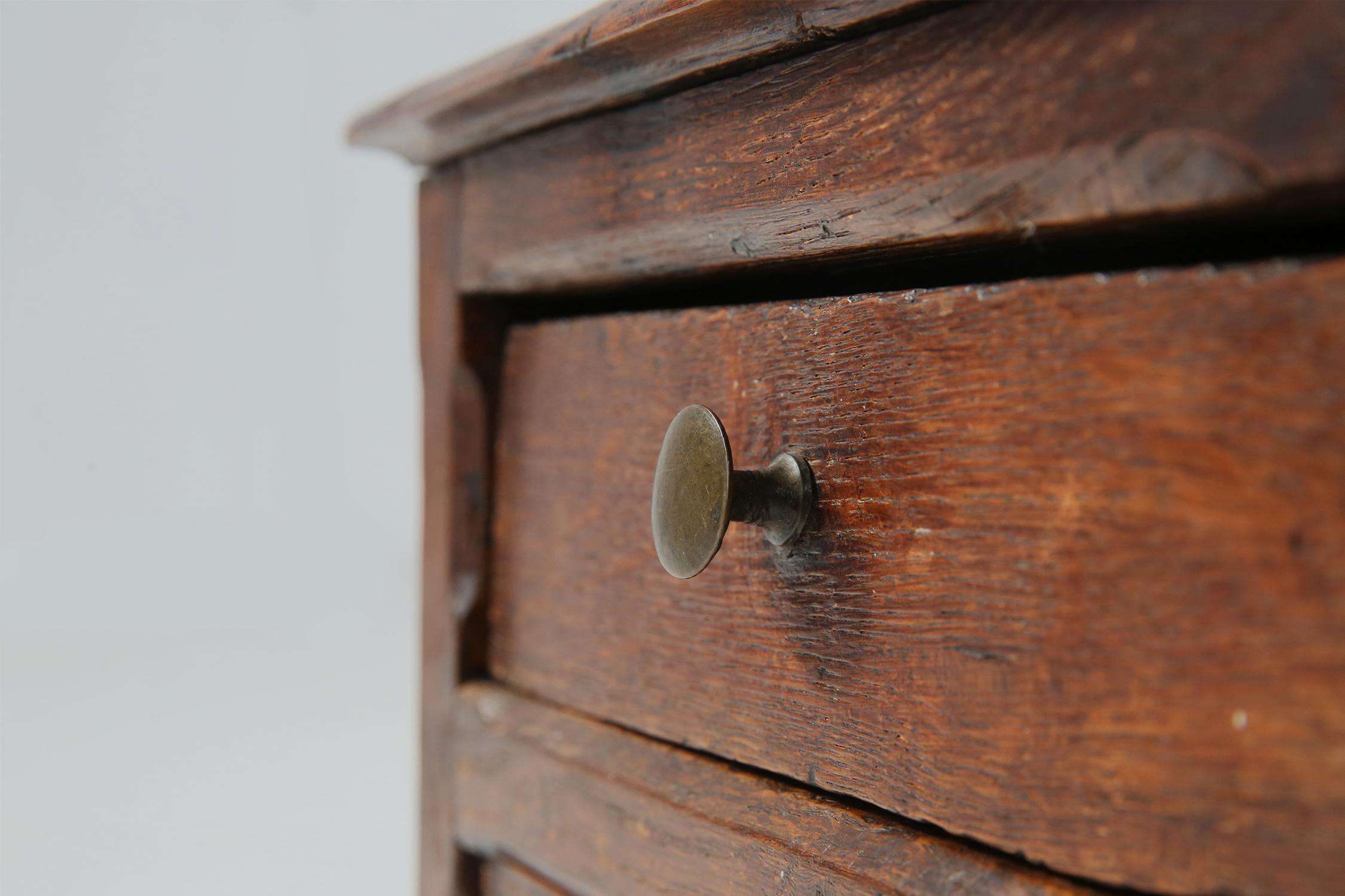 Small Wooden Cabinet circa 1900 For Sale 5