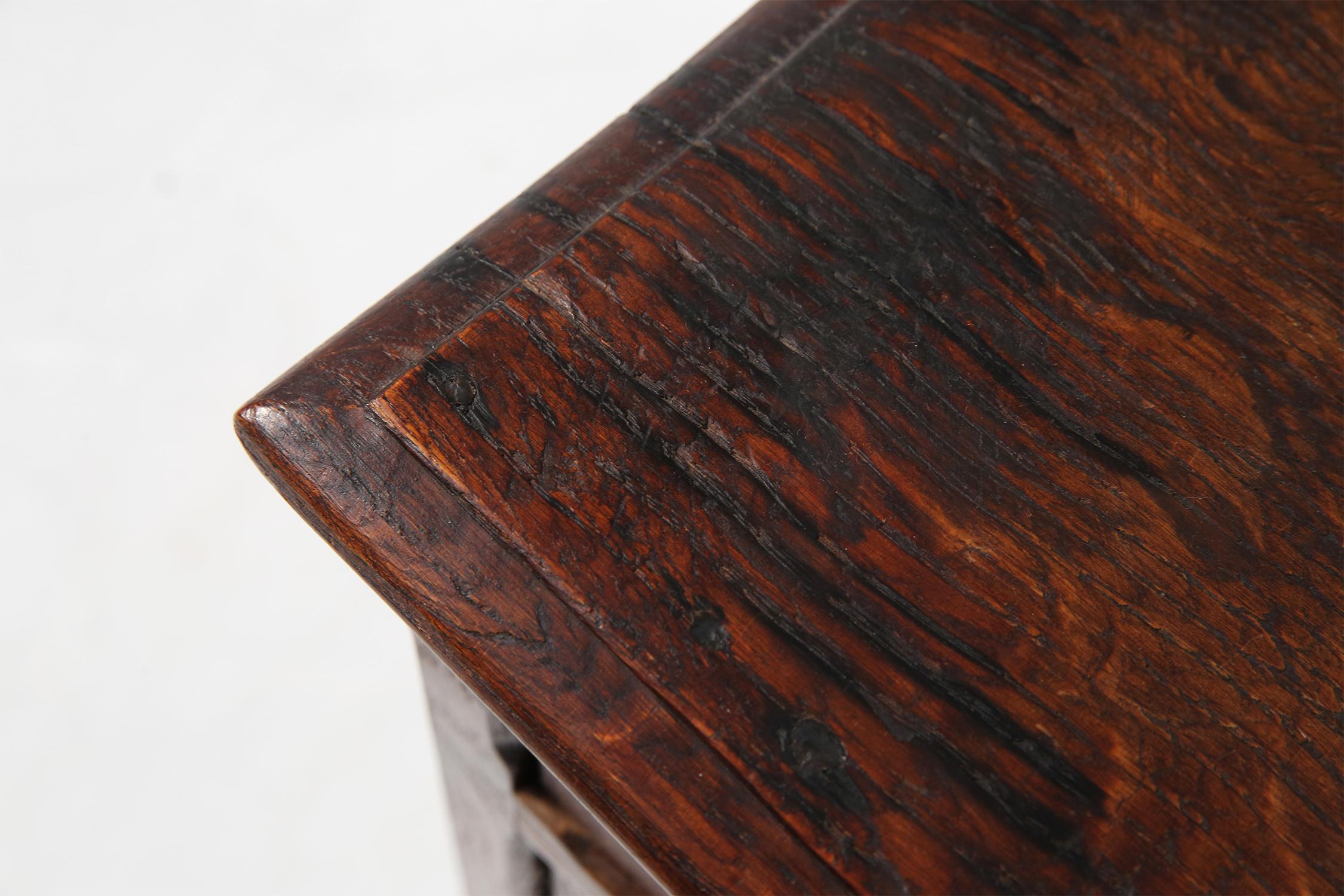Small Wooden Cabinet circa 1900 6
