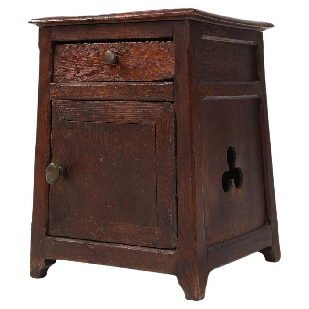 Small Wooden Cabinet circa 1900 For Sale
