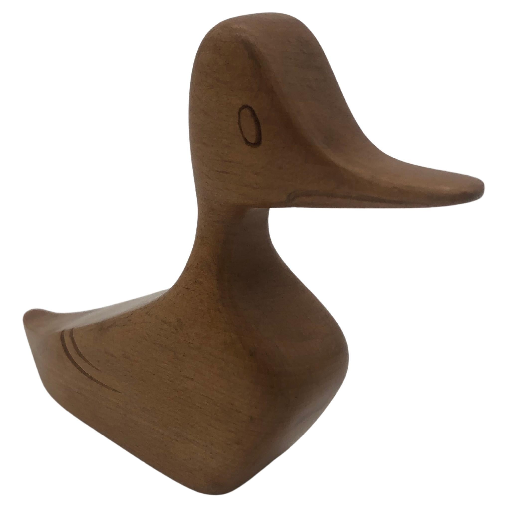 Wooden Duck by Franz Hagenauer, Vienna, Austria For Sale