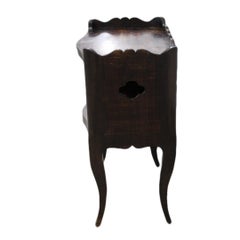 Small Wooden Side Cabinet w/ Shelf