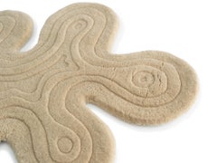 Small Wool Dune Rug Ecru