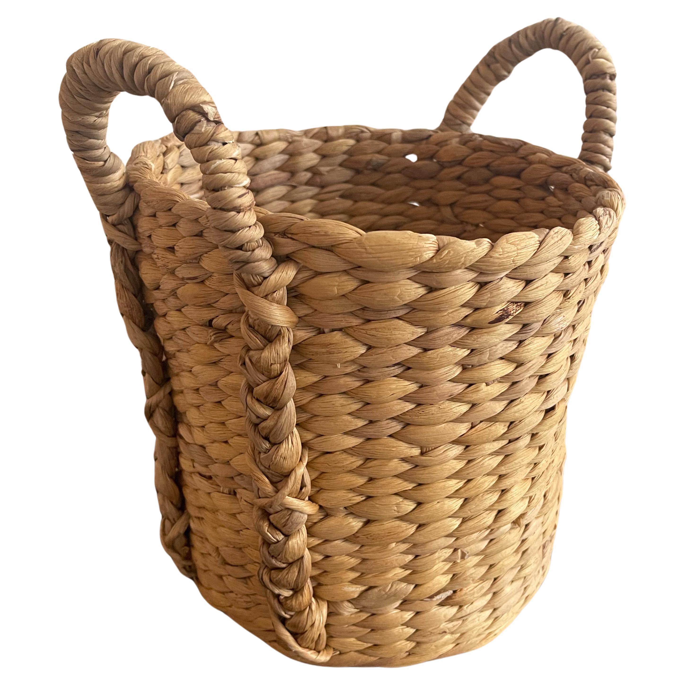 Small Hyacinth Basket For Sale