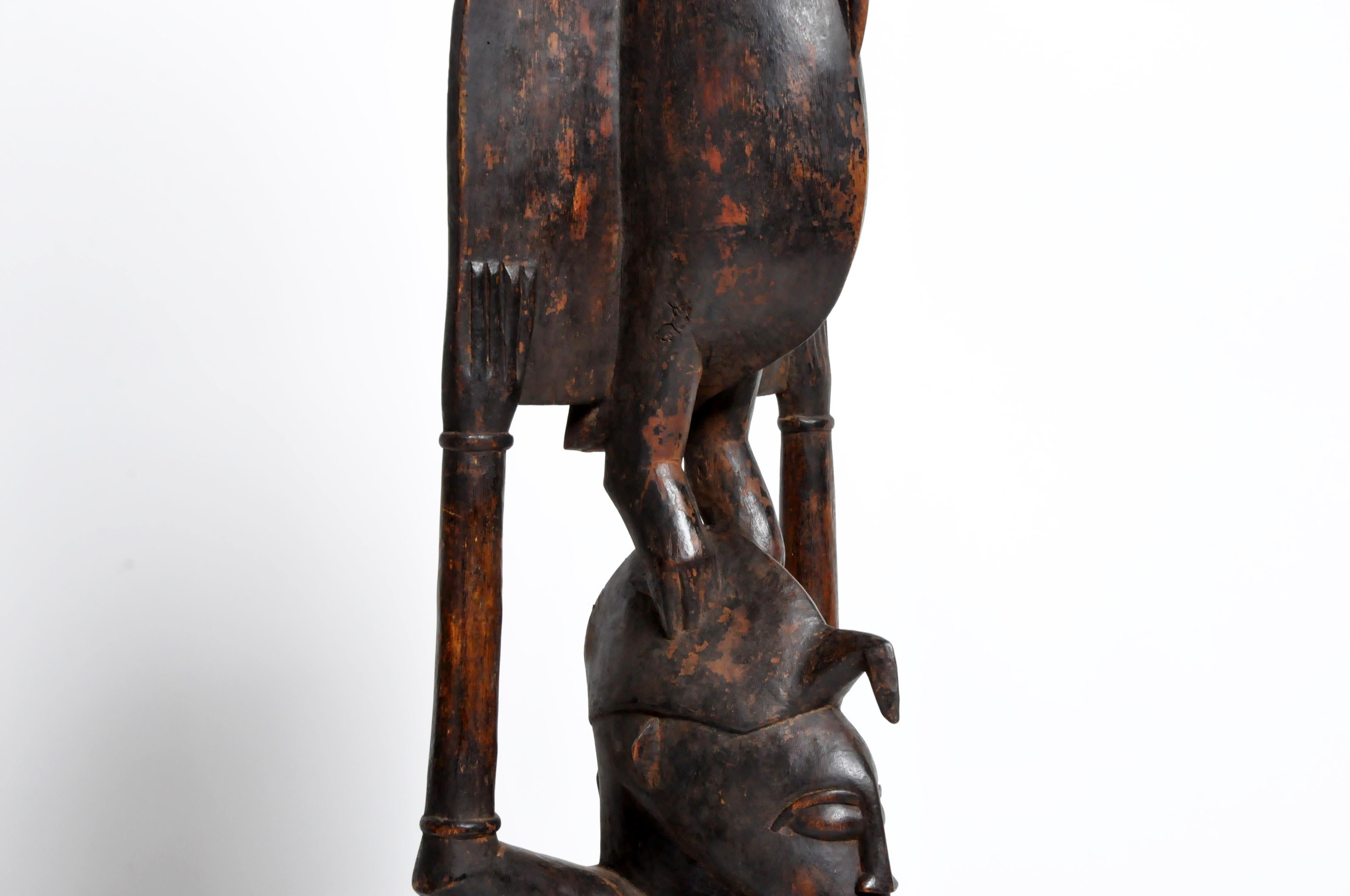 Small Yoruba Style Figure of a Woman Sculpture 5